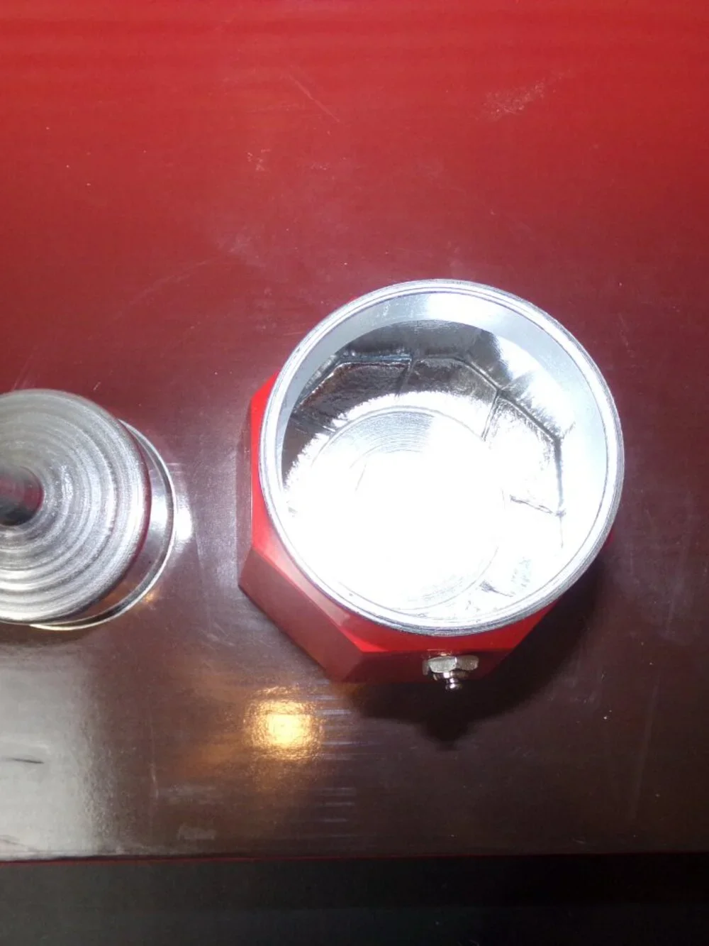 BIALETTI Rainbow (Red) 6 cup Express Maker New - Picture 10 of 11